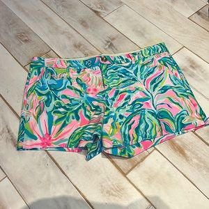 Lilly Pulitzer Sz 12 knit Callahan shorts